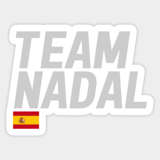 Team Rafael Nadal Sticker